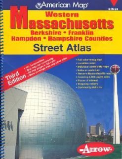 Western Massachusetts by Arrow Map Inc. Staff 2004, Book, Other