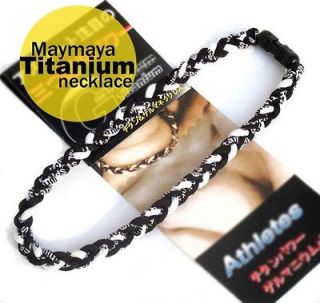  Ionic Titanium Baseball Sports Tornado Necklace
