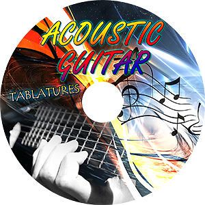 GREATEST HITS THE BEST OF ACOUSTIC GUITAR SONGS TAB CD TABLATURE 