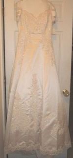 size 14 david s bridal wedding dress michelangelo new time