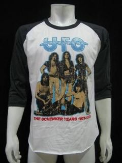 vintage rock ufo the schenker 1973 1978 mens t shirt