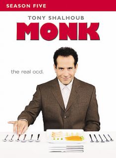 Monk   Season 5 DVD, 2007, 4 Disc Set