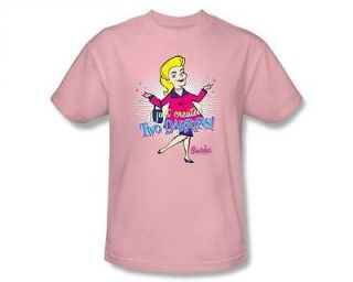 Bewitched I Created Two Darrins Classic Retro TV Show T Shirt Tee