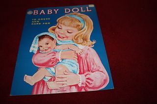 Baby Doll Paper Doll Book #3930 4 Lowe Printed in Canada complete and 