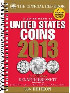 Whitman Red Book of US Coins 2013   Spiral Guide Book of United 
