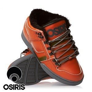 osiris nyc 83 mid shr mens trainers rust location united