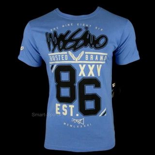 MOSSIMO Mens Trusted Tee Designer T Shirt Patriot Blue S XXL + Bonus