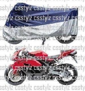 Motorcycle Cover Navy / Silver HYOSUNG GT / Triumph w/Unique Features