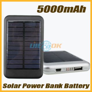   Solar Power Mobile Battery Charger for Mobile Phone ipad/iphone
