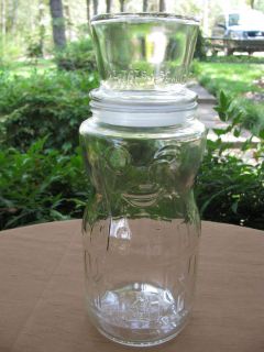 75th Birthday “Mr. Peanut” Glass Jar 1991 Planters Nuts 