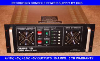 new trident 65 recording console power supply 15 amps time