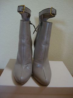 new beige mui mui ankle boots size 36eur or 6 usa $ 675
