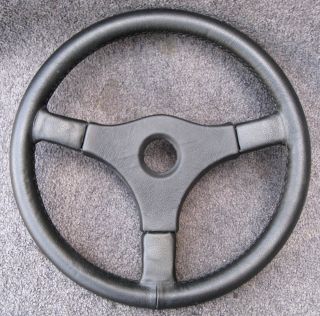   E9 2002 E21 Porsche Alfa Vintage MOMO Leather Steering Wheel NEW WRAP