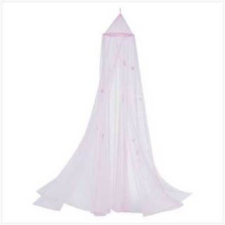 brand new pink butterfly bed canopy fast ship sale price