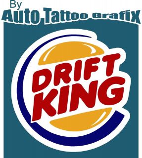 JDM DRIFT KING Decal Sticker Nissan JDM RARE Drift JDM Magazine Engine 