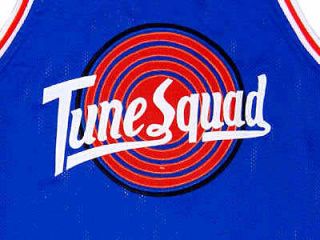 BUGS BUNNY TUNE SQUAD SPACE JAM JERSEY BLUE NEW   ANY SIZE