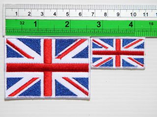 UK United Kingdom England British Flag Jacket t shirt Iron on 