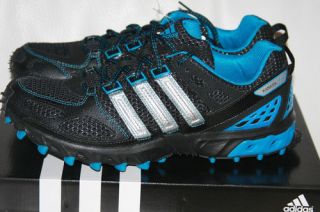 ADIDAS KANADIA TR 4 TRAIL Men Shoes Black/Blue Size 11 US New