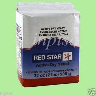 red star 6 x 2 lbs active dry yeast lesaffre