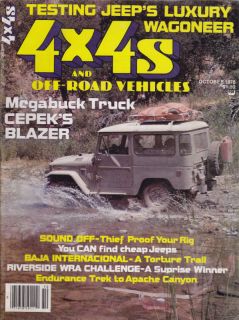 travelin 4x4 s 10 78 cepek s chevy blazer wagoneer