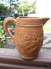 Early American pottery milk pitcher Mccoy Brush Shawnee