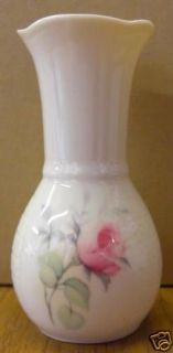 belleek donegal china miniature swilly vase rose 4  18 24 