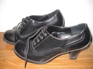 women s mudd brand black fashion ankle shoes size 6 5m