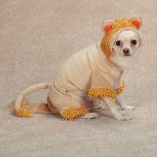   KING LION Halloween Costume Canine Pet ROAR Clothes XS, S, M, L, XL