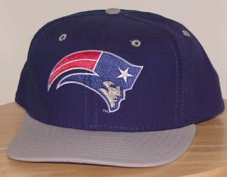 New England PATRIOTS Vintage 90s NFL New Era SNAPBACK Low Profile HAT 