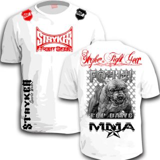   Sleeve Shirt Pit MMA UFC bull Dog BJJ With FREE Tapout Sticker T