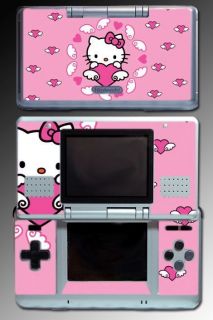 cute kitty princess pink hearts vinyl decal game skin cover