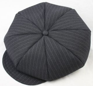   1920s 1930s STYLE NEWSBOY CAP HAT ZASU CAPS size 7 1/2   61cm