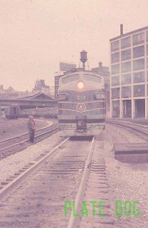 73 E7A Baltimore & Ohio Railroad Scene 1956 Anscochrome Original 