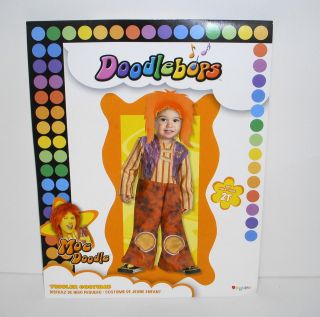 moe doodle doodlebops costume toddler 3t 4t 6440 time left