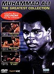 Muhammad Ali The Greatest Collection DVD, 1999, Includes CD ROM