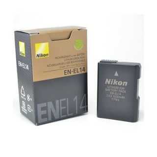   Nikon EN EL14 to fit D5100 D3200 D3100 P7000 P7100 Original EN_EL14