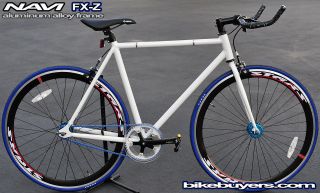 NAVI FX Z Aluminum Alloy Fixie Fixed Gear road Bikes Bicycles 54cm 