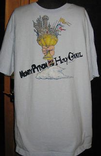 Monty Python & The Holy Grail Pale Blue T Shirt LARGE in Excellent 