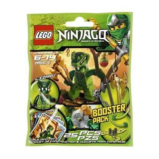 NEW Lego NINJAGO THE SNAKES Lizaru 9557 Spinner Booster Pack