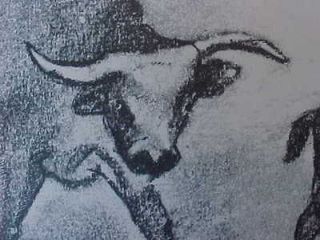 BANG Childrens Book Horse Cattle Cow Cowboy Western Gauss VINTAGE