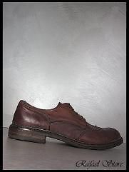   Lace Up MOMA 19201 Varsavia T.Moro Vintage Brown Leather New 2012