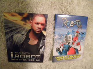  Employee Promotional Pin WILL SMITH I, ROBOT + ROBOTS