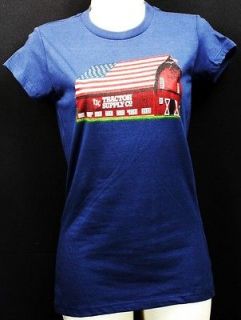 707 Tractor Supply Co. T Shirt Barn Womens Dark Blue 100% Cotton 