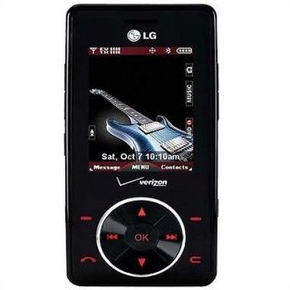 verizon lg vx8500 chocolate no contract  phone used time