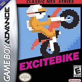 Excitebike Classic NES Series Nintendo Game Boy Advance, 2004
