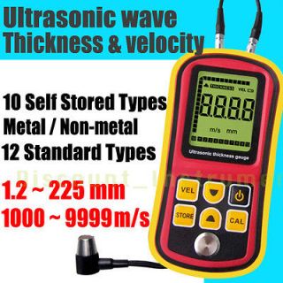 Newly listed Digital Ultrasonic Thickness Meter Tester Gauge Velocity 