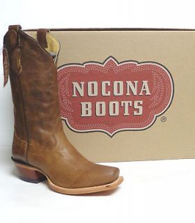 Nocona Women Western Boots NL5012 Old West Tan Hand Pegged Sole