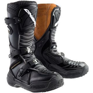 oneal youth element motocross atv mx kids boots black 6