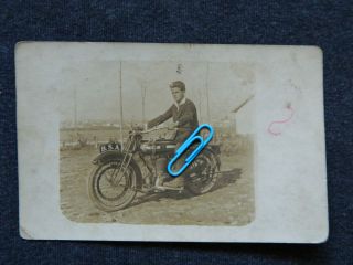 RPH/PC   BSA MODEL  L 2 3/4 h.p.Motor Bicycle 1924