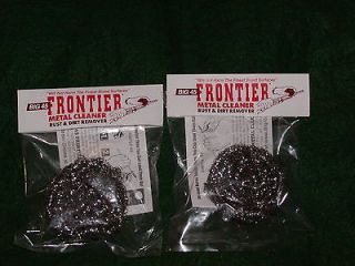 Big 45 Frontier Metal Bore Cleaner Pads Removes Rust Leaves Bluing 